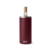 YETI Rambler Wine Chiller in Wild Vine Red.